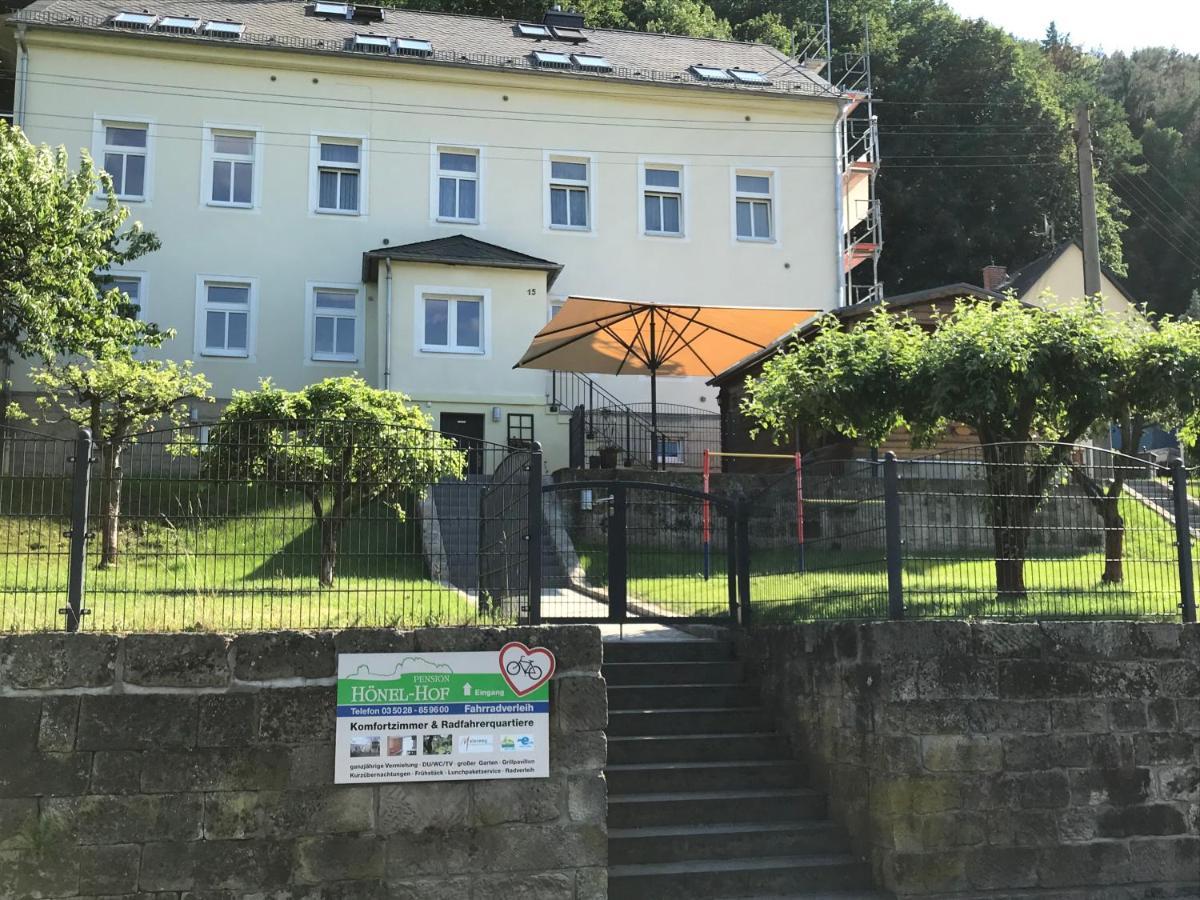 Pension Hönel-Hof Bad Schandau Exterior foto