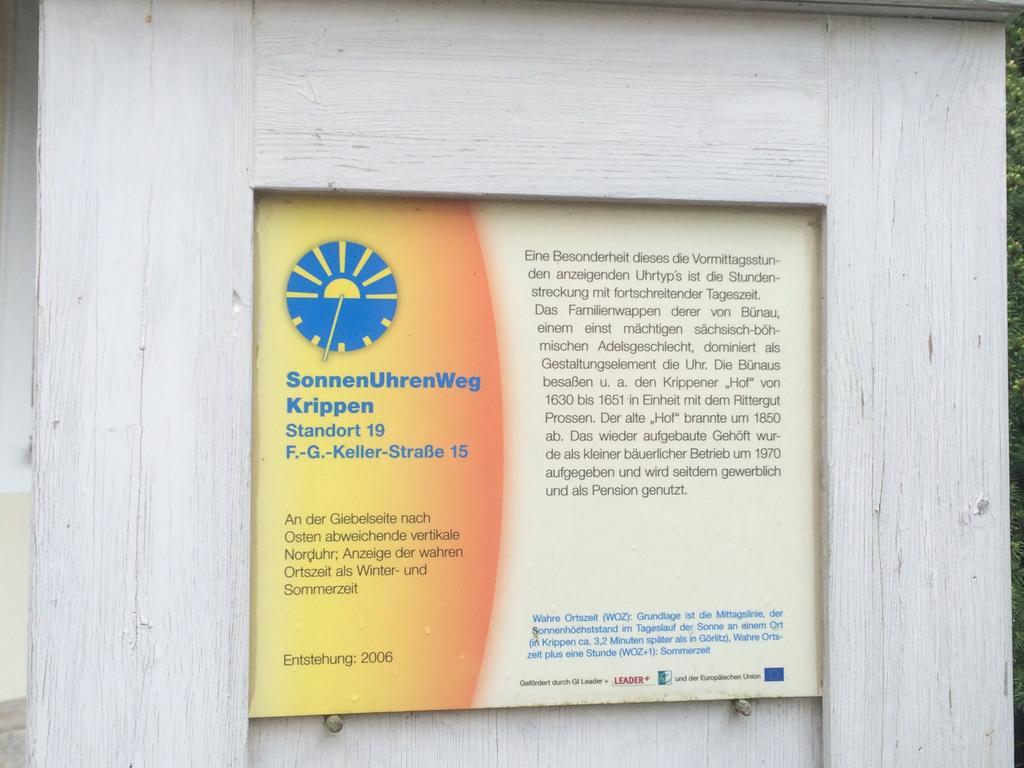 Pension Hönel-Hof Bad Schandau Exterior foto